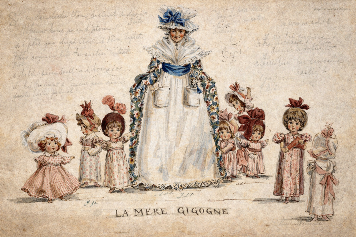 Эскиз Всеволожского к «Щелкунчику».