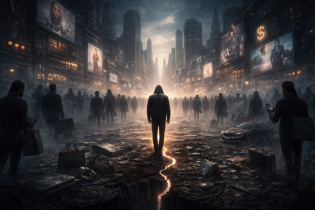 ОБЕСЦЕНЕННОЕ ОБЩЕСТВО. Цена победила ценность. Человек стал товаром. Уважение умерло.