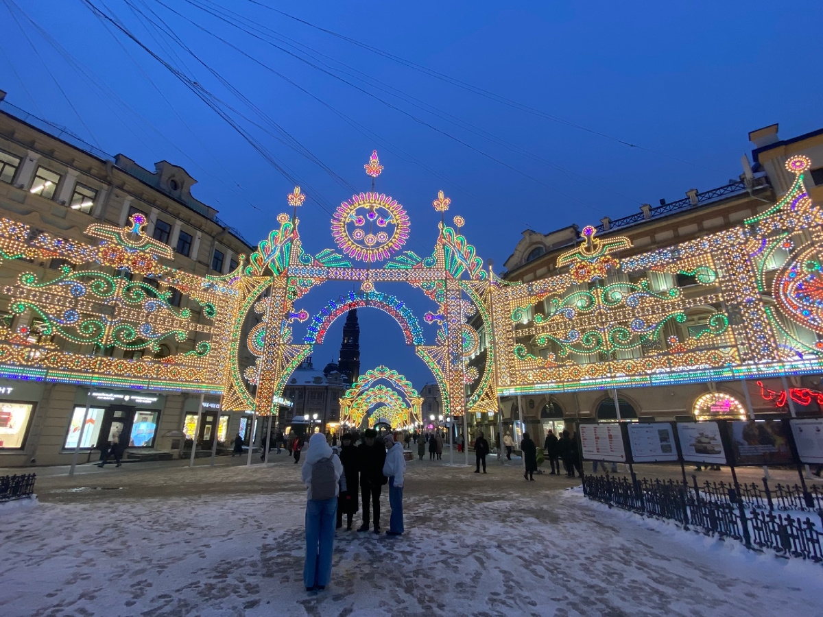 Улица Баумана в Казани