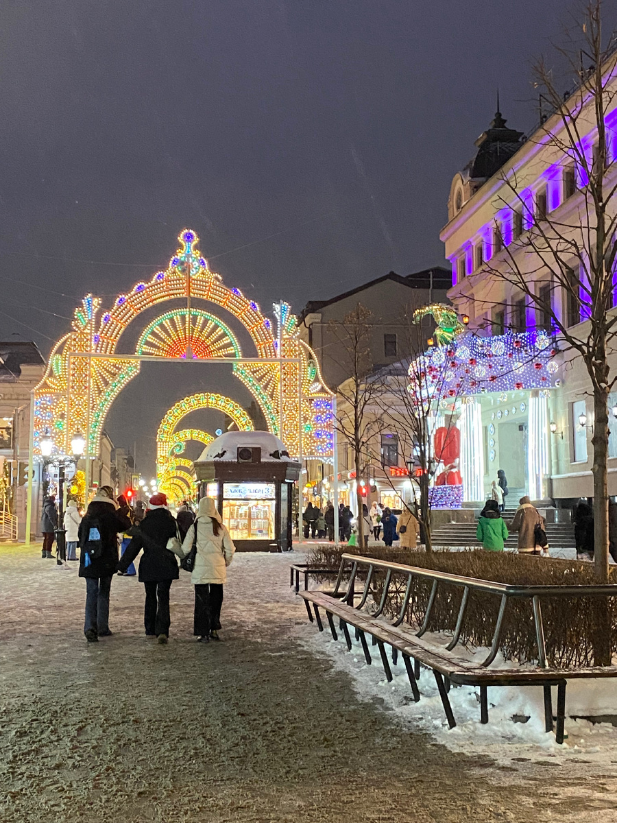 Улица Баумана в Казани