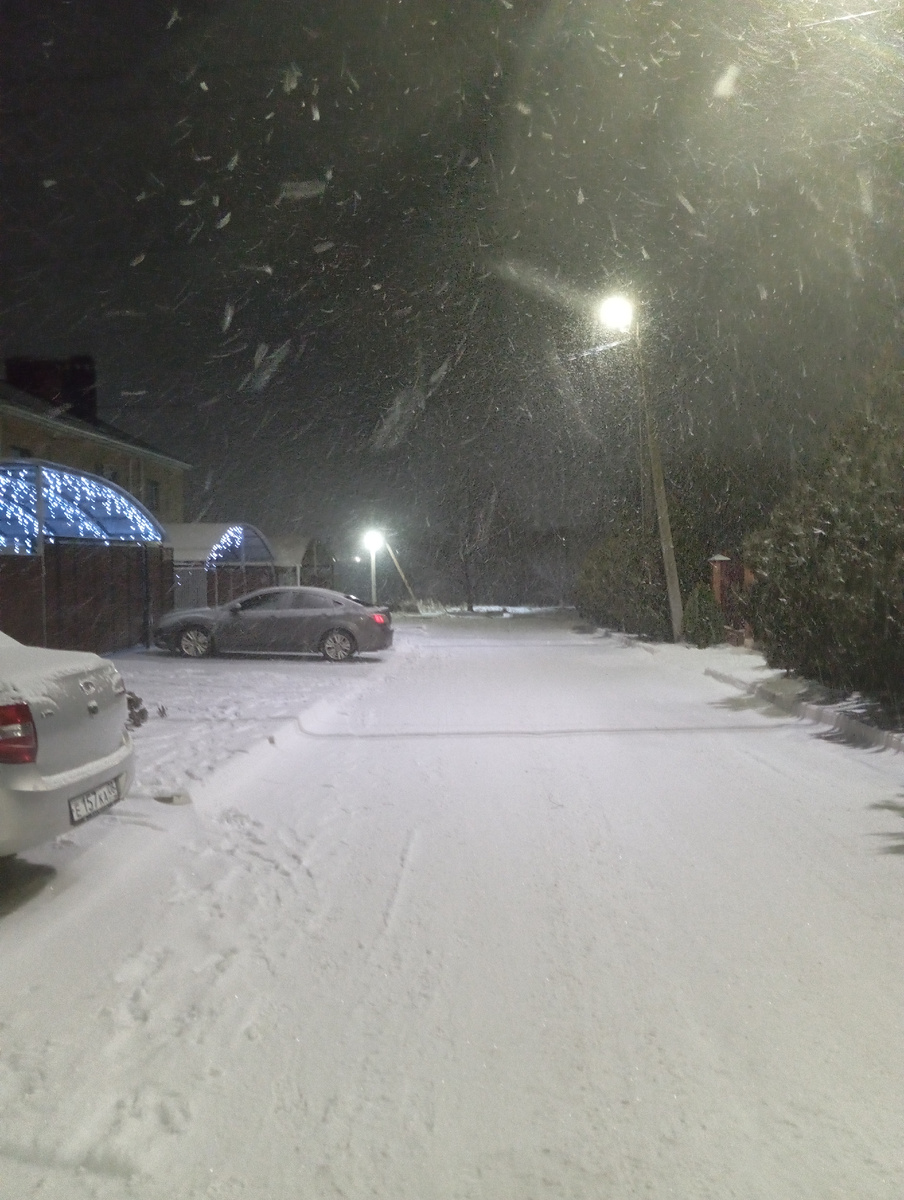 Зимний пейзаж.