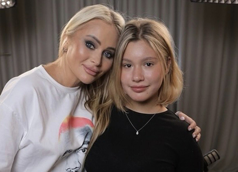     Дана Борисова с дочерью Полиной