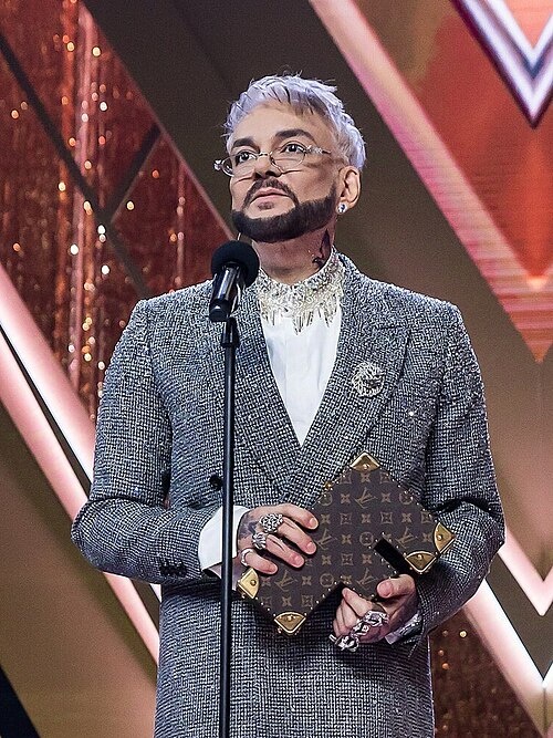 Филипп Киркоров на 10-й музыкальной премии «Виктория» 2025. Фото ru.wikipedia.org