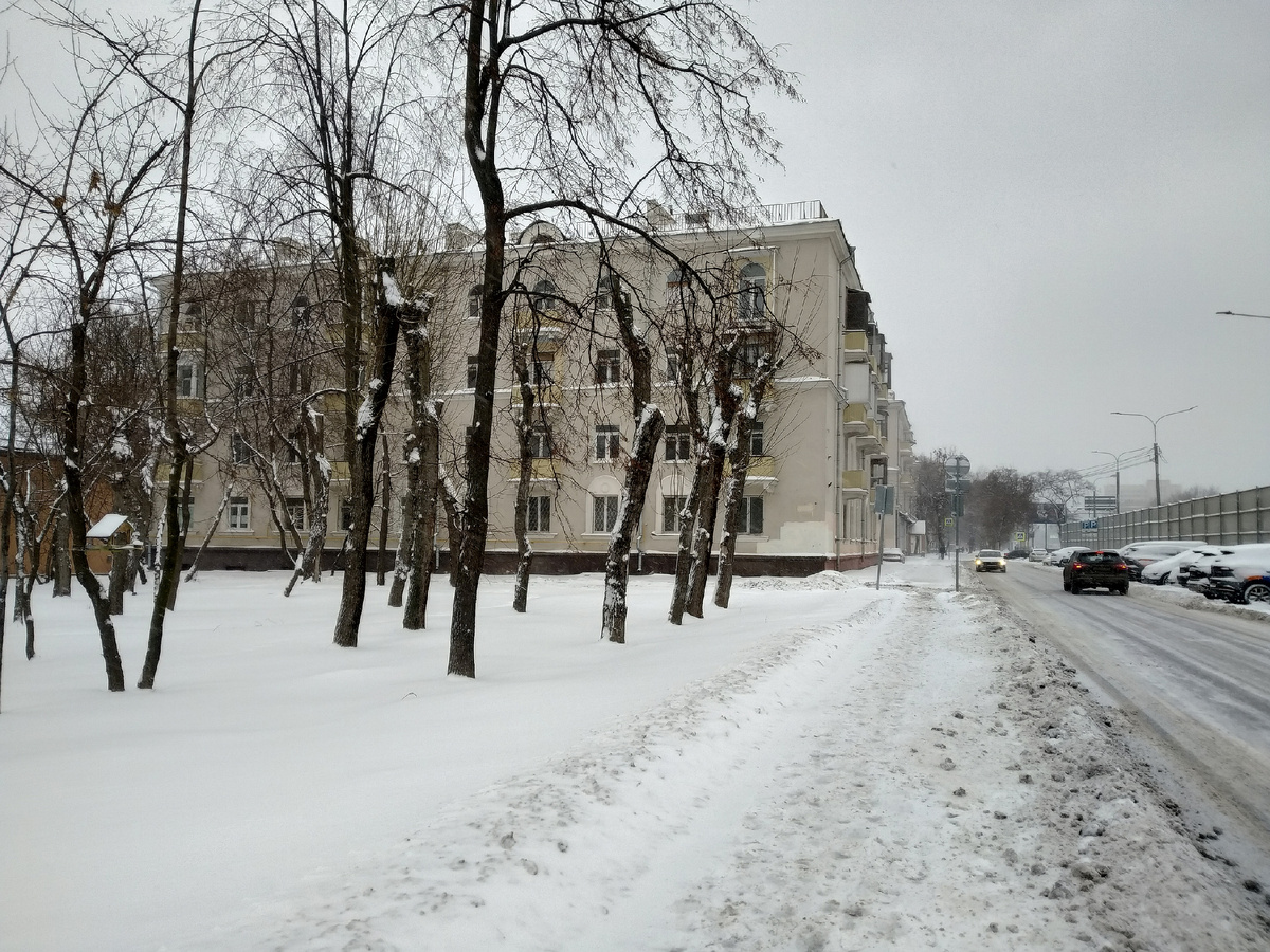 Вид на будущую стройплощадку станции "Московоречье", фото автора