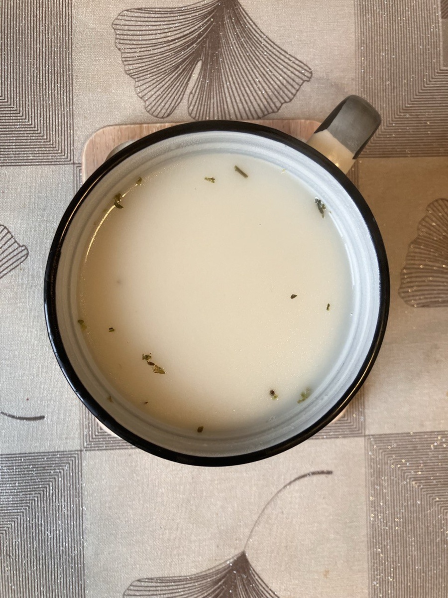 Сливочный гречневый суп с сыром