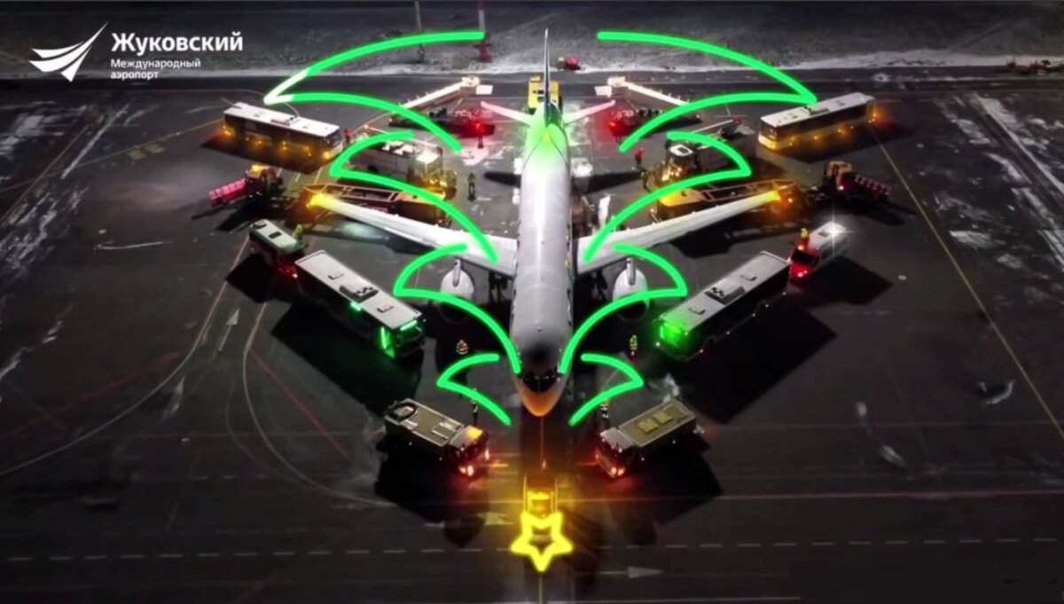   Авиаёлка с МС-21-310