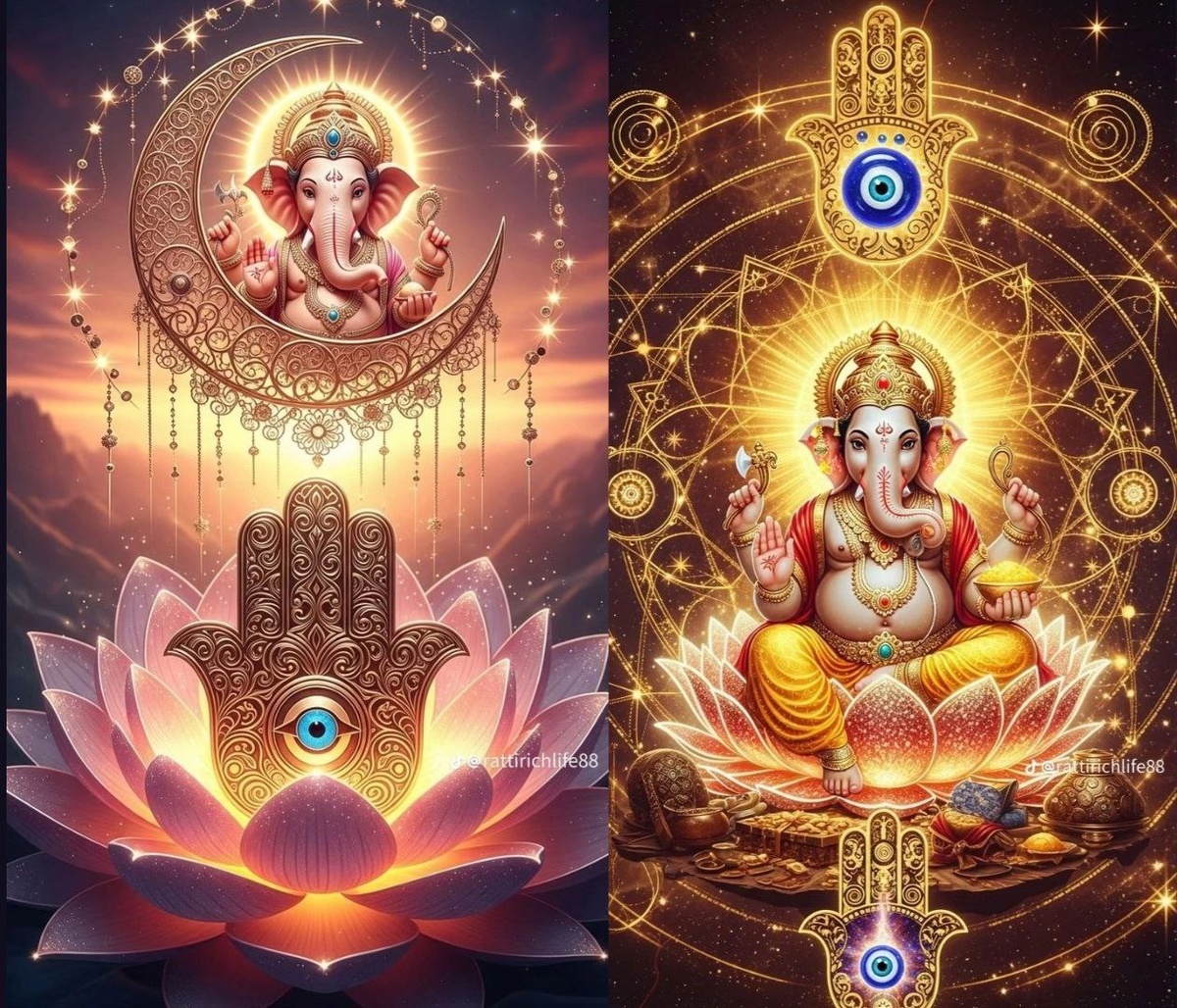 Бог Ганеша. Источник фото Пинтерест