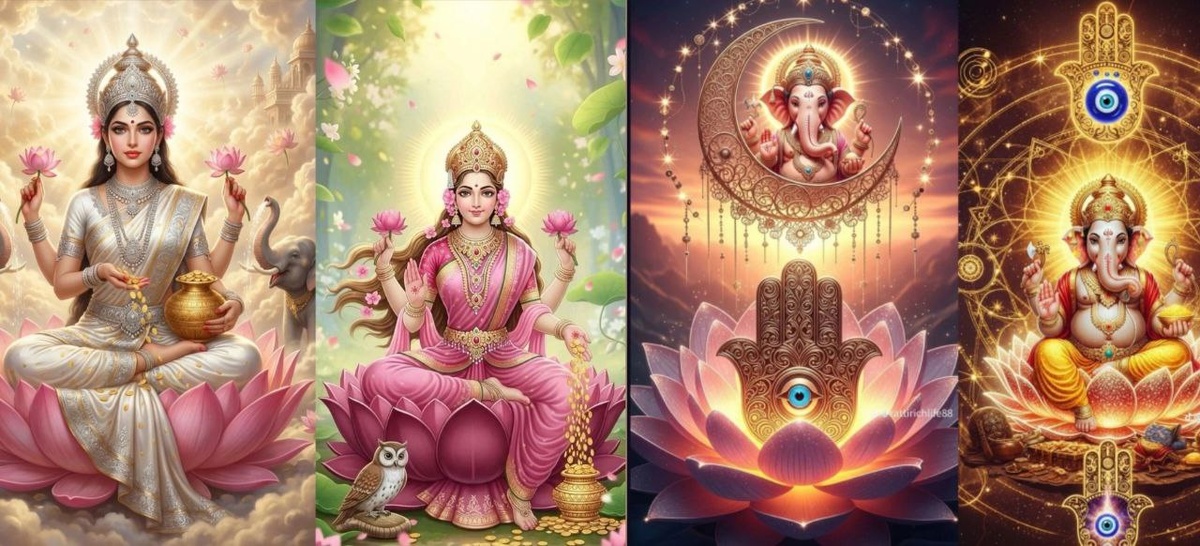 Индийские боги. Источник фото Пинтерест.