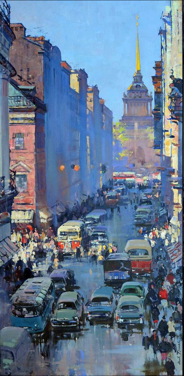 Михаил Канеев. «Улица Дзержинского». 1959