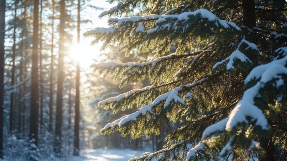 Зимнее утро.
