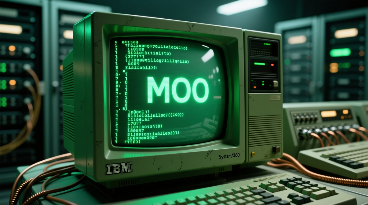 В 1968 году игра «Быки и коровы» переехала на компьютеры. Программа MOO отвлекала студентов Кембриджа от серьёзных расчётов, показывая цепкость простой логики.