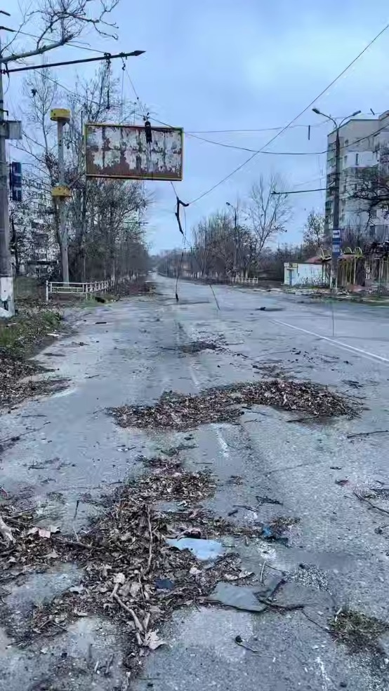    Кадры из Херсона с Telegram-канала "Петя Первый"