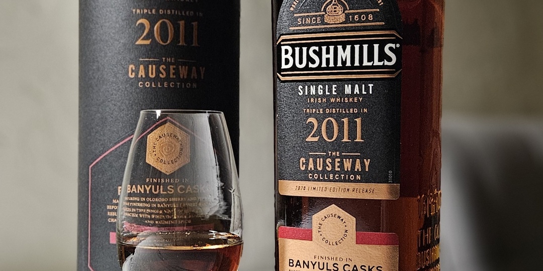 Bushmills 2011 Causeway Banyuls Cask - нетипичный ирландский виски.