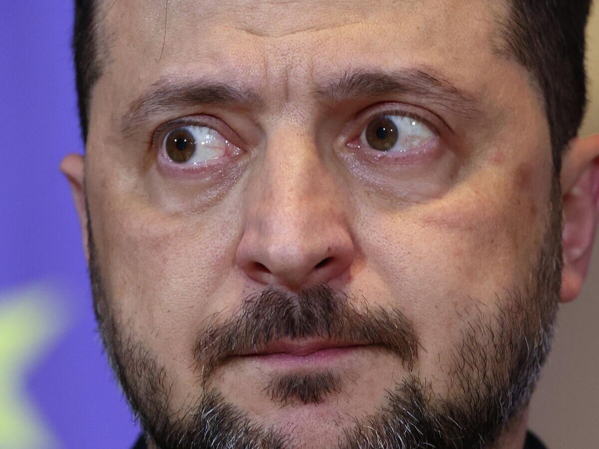    Владимир Зеленский во время пресс-конференции в Берлине | © AP Photo / Maryam Majd