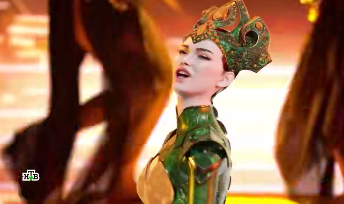 Кадр из проекта "Аватар" финал для канала "Марина смотрит телевизор"