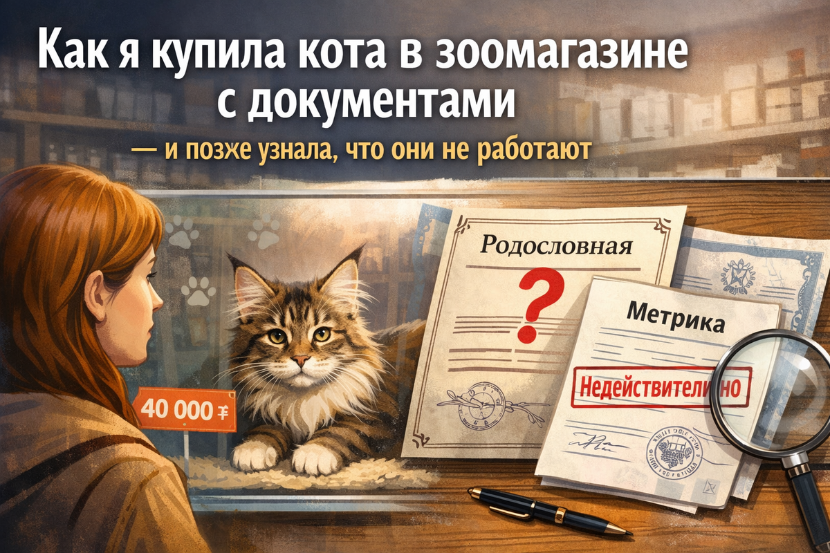 Фактически человек платит как за породистое животное, но юридически получает совсем другой статус.