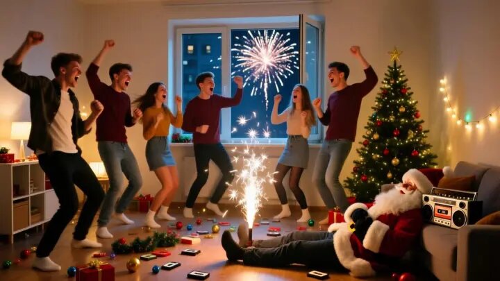 Как не надо встречать Новый год