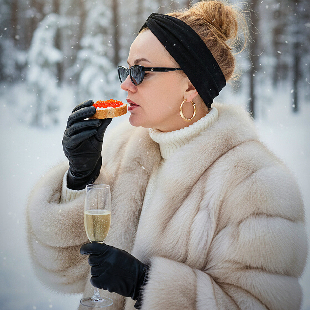 Я не тот блогер, который икорку ест и шампанским запивает 🤣