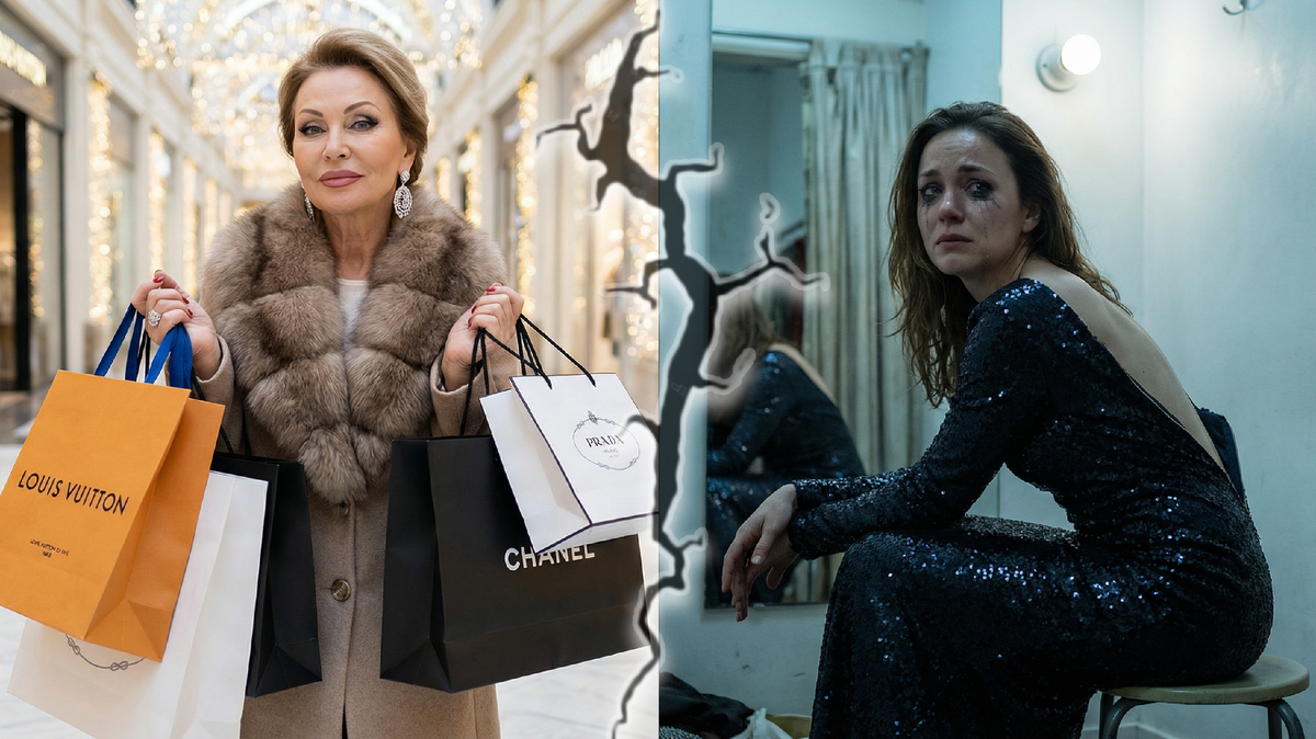 Я завидовала ее "идеальному" Новому году 10 лет. А сегодня встретила ее рыдающей в примерочной торгового центра