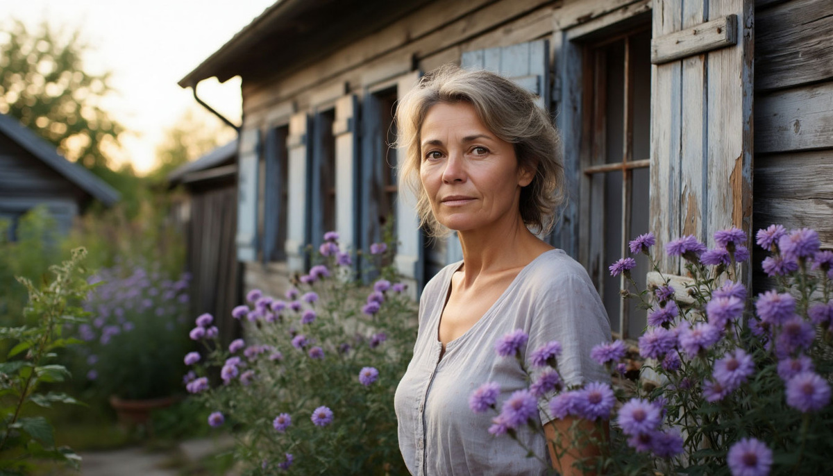 Когда я переступила через ржавую калитку, сердце дрогнуло