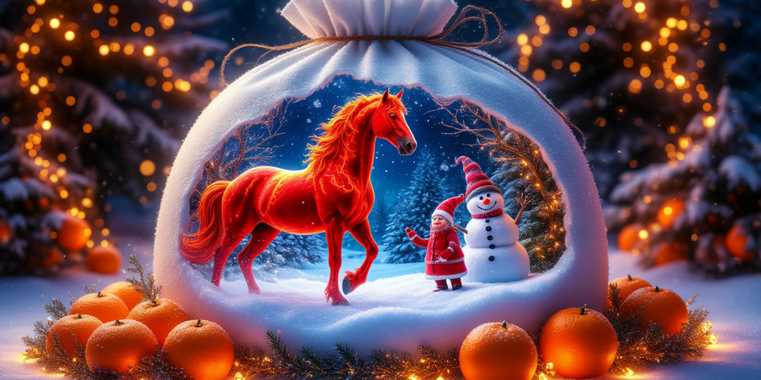 Самые яркие поздравления с Новым годом Лошади🐎 2026 — поздравьте близких!