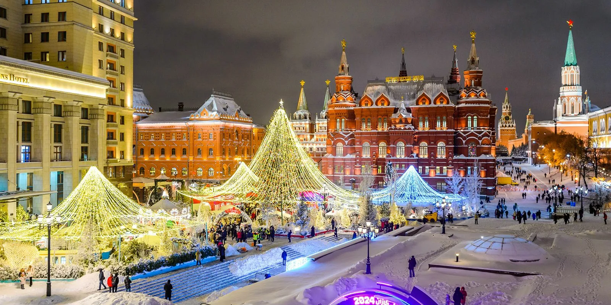 Новогодняя Москва