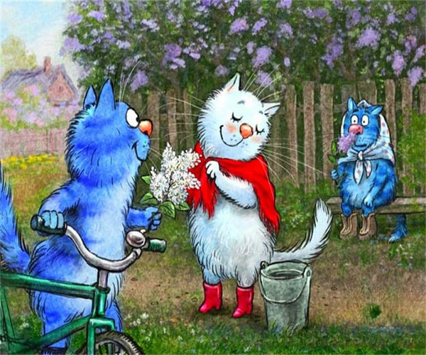 очаровательные коты Рины Зенюк