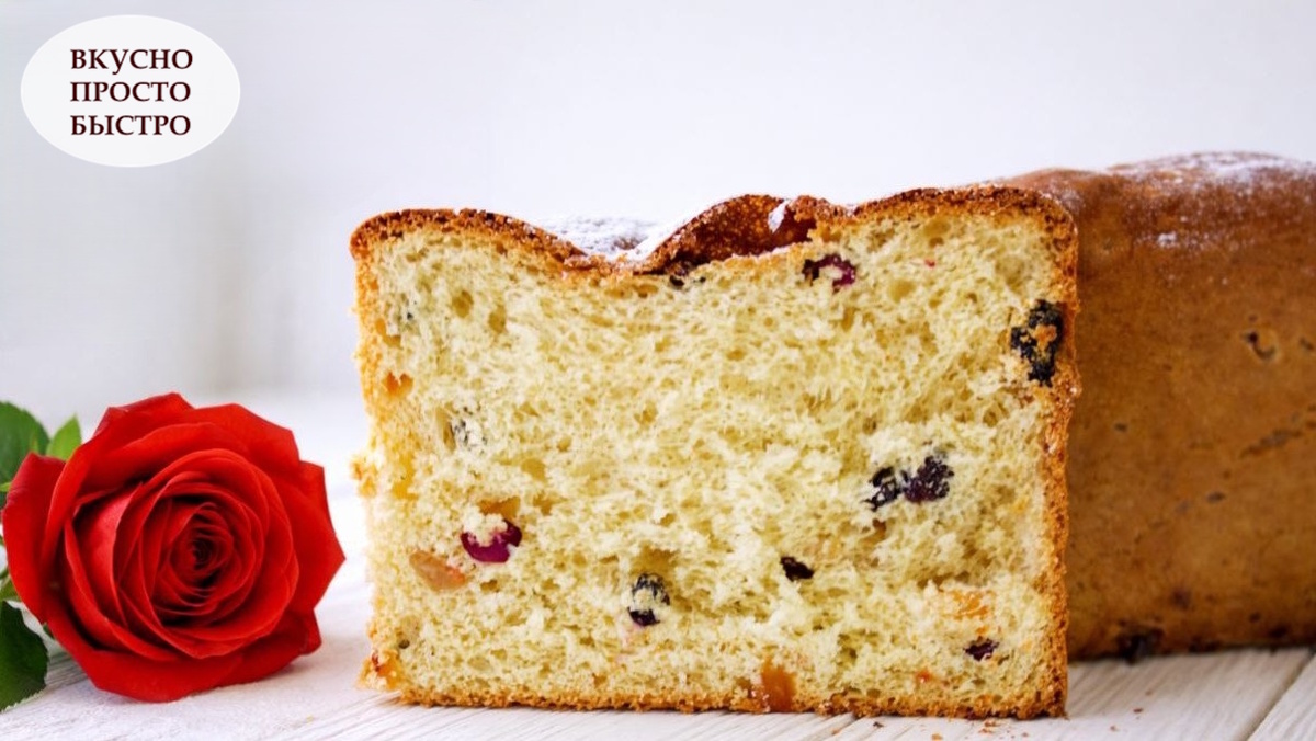 ПАНЕТТОНЕ С ЦУКАТАМИ - Вкусно Просто Быстро