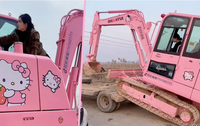 Даже грязь на розовом смотрится очень чистенько