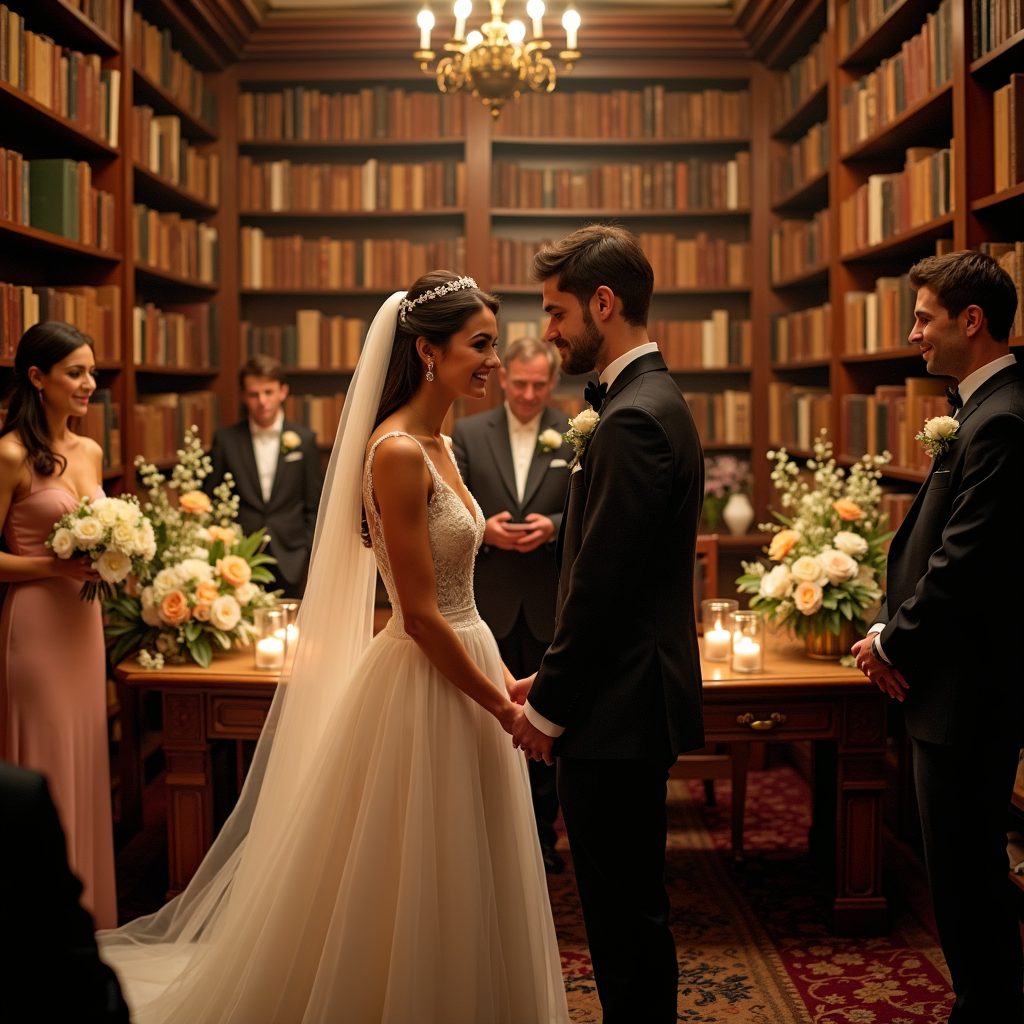    Свадьба в библиотеке: уникальное торжество интеллекта, о котором мечтают все влюбленные Антон