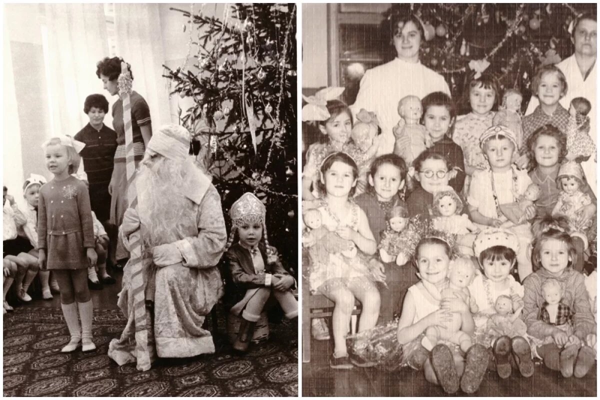    «Мишенька на ёлке в яслях».