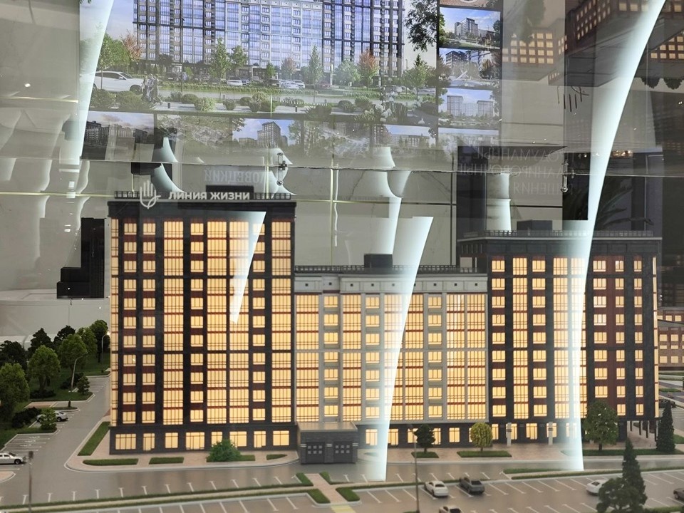    Так выглядит макет жилого комплекса «Половецкий» Роман ПОБЕРЕЖНЮК