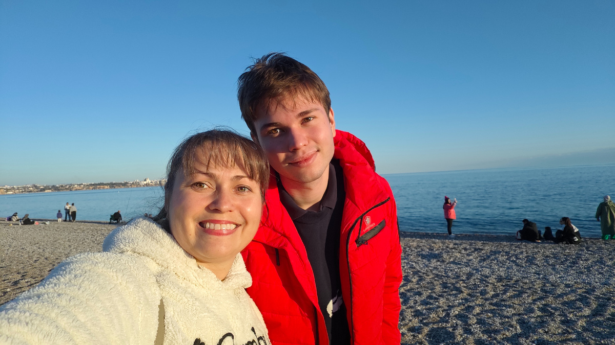 На море в Анталии