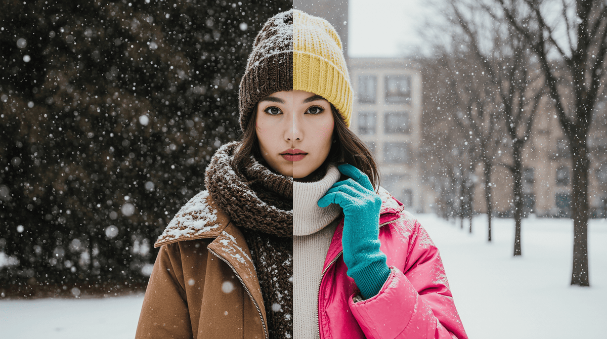 Зимняя палитра: какие цвета делают образ дороже, а какие дешевят