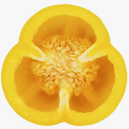 Желтый болгарский перец содержет 183,5 мг витамина С на 100 гр. продукта