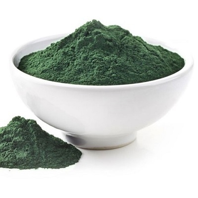 Спирулина сушёная (в виде порошка) 2,4 мг на 100 гр. продукта
