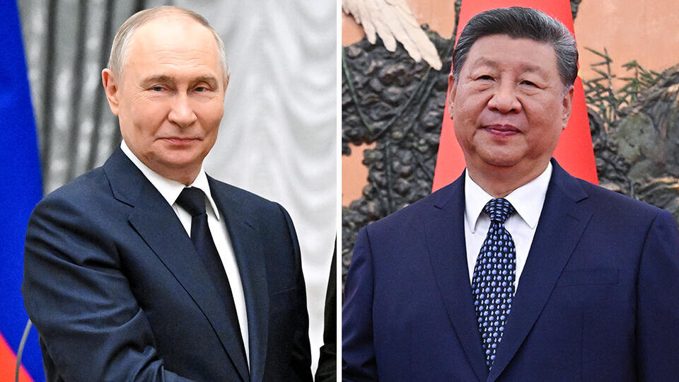    Путин и Си Цзиньпин поздравили друг друга с Новым годом РИА Новости/Сергей Бобылев