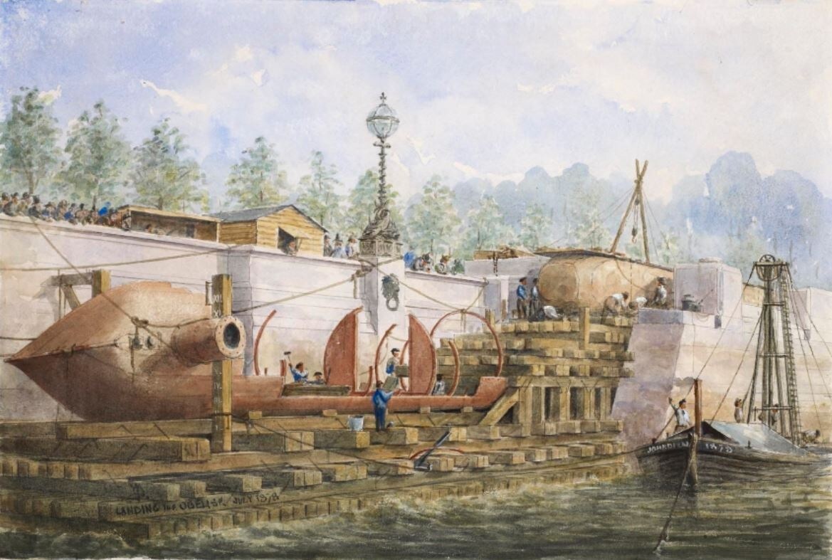 Акварель Дж. Диксона*
