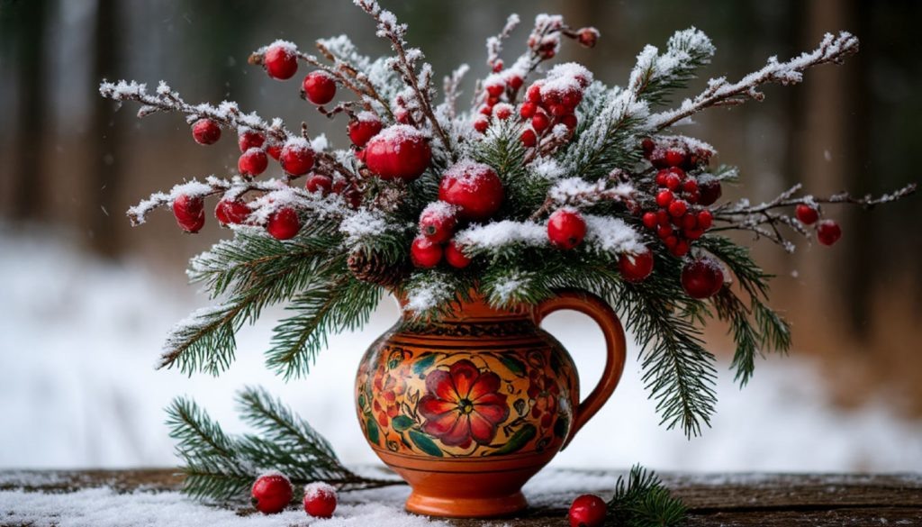 Изображение сгенерировано с помощью нейросети Шедеврум и носит иллюстративный характер📷    Новый год — к весне поворот: традиции 31 декабря
