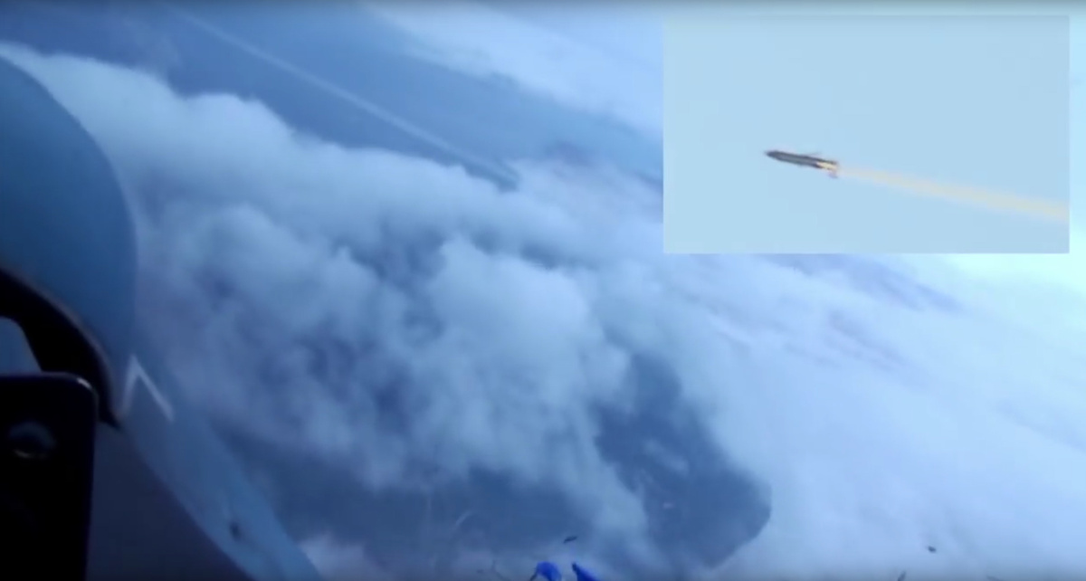     Испытания крылатой ракеты с ядерным двигателем «Буревестник» / Минобороны РФ