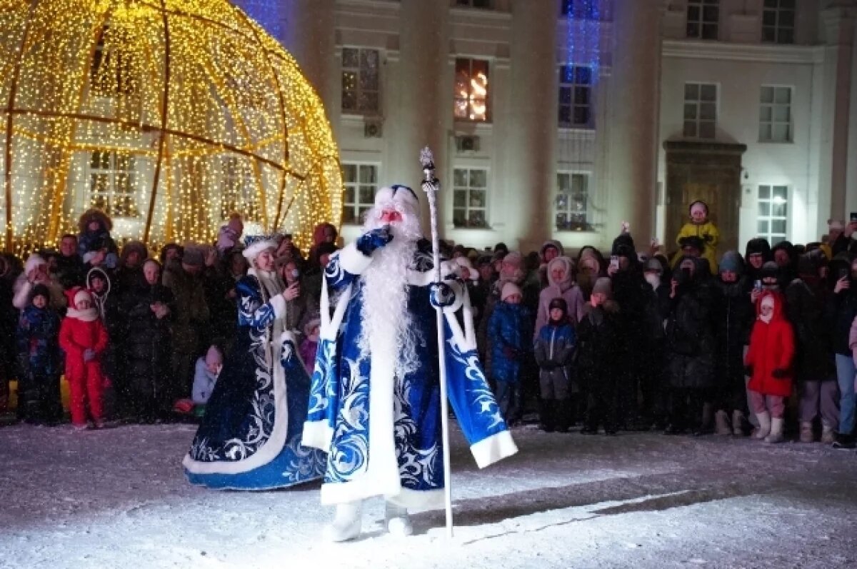    Кино под ёлкой и площадь чудес.