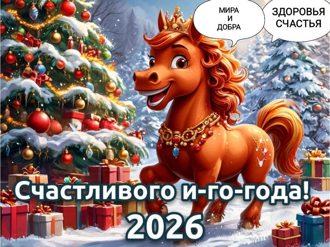 С НАСТУПАЮЩИМ 2026 