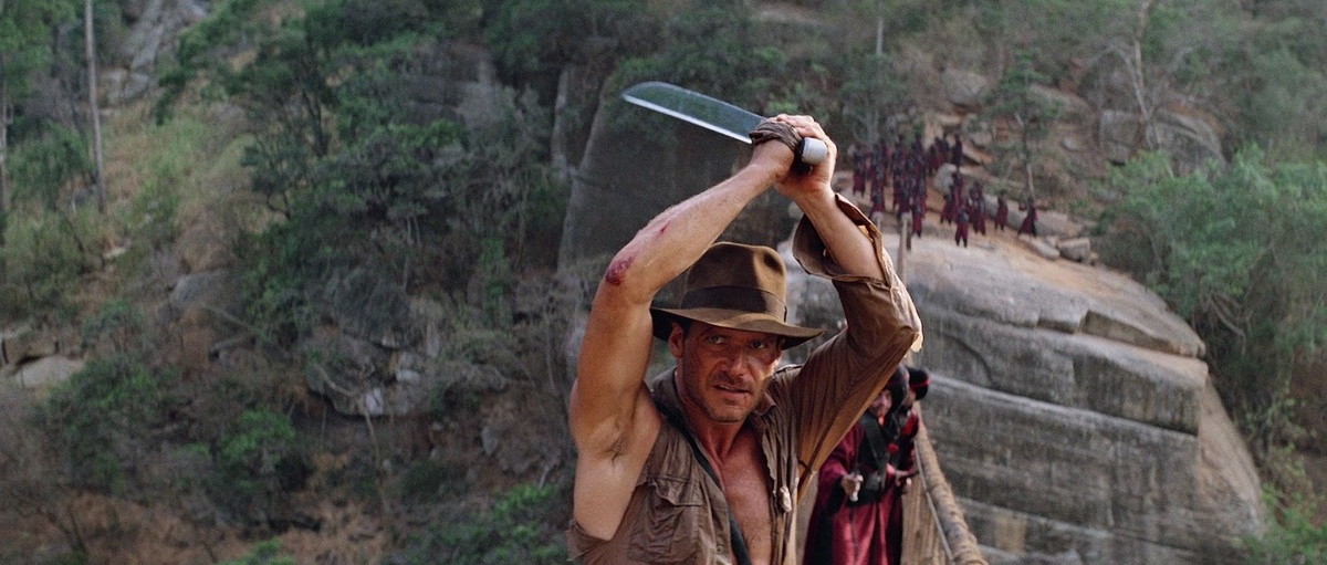 Кадр из фильма "Индиана Джонс и Храм Судьбы" (1984)