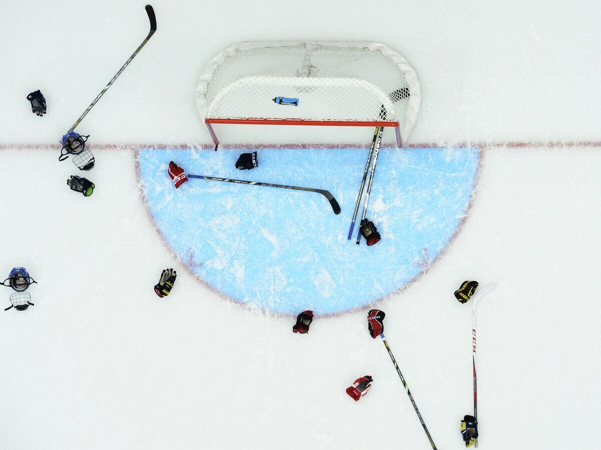    Хоккей. Юниорский ЧМ. Матч за третье место | © РИА Новости / Михаил Мокрушин