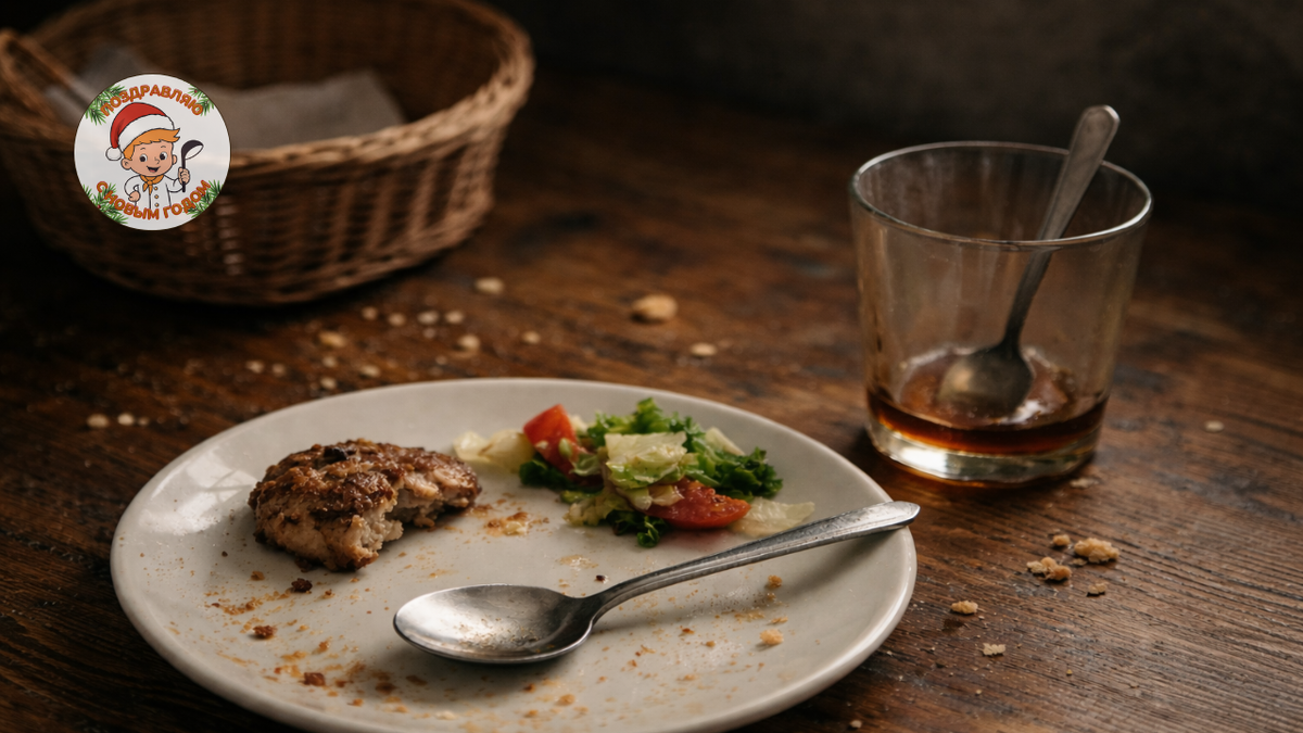 Еда была. А обеда — нет...