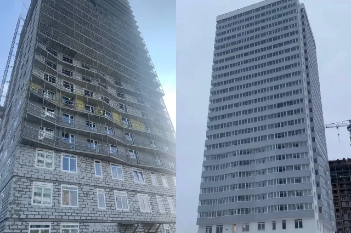    Два проблемных долгостроя на Дуси Ковальчук сдали в Новосибирске