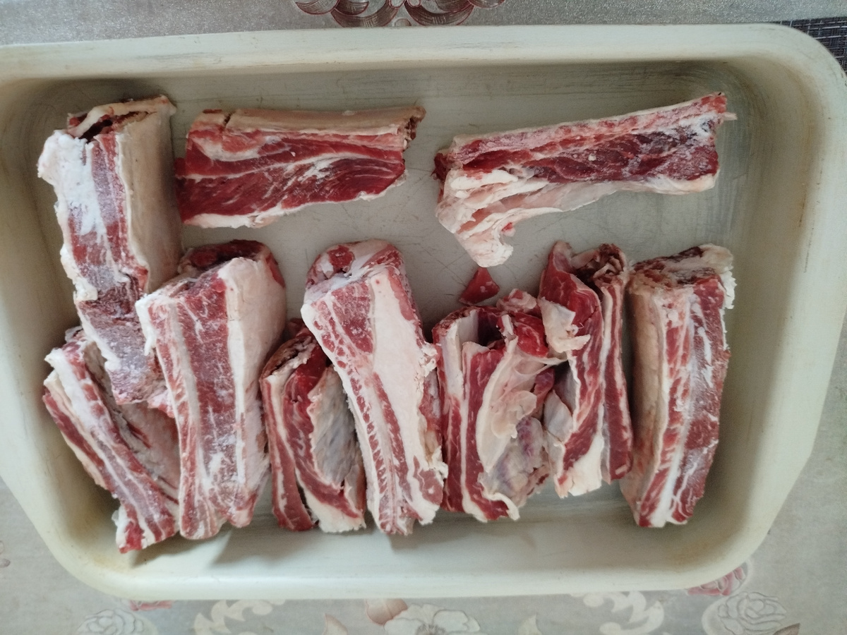 Подготовьте рёбра