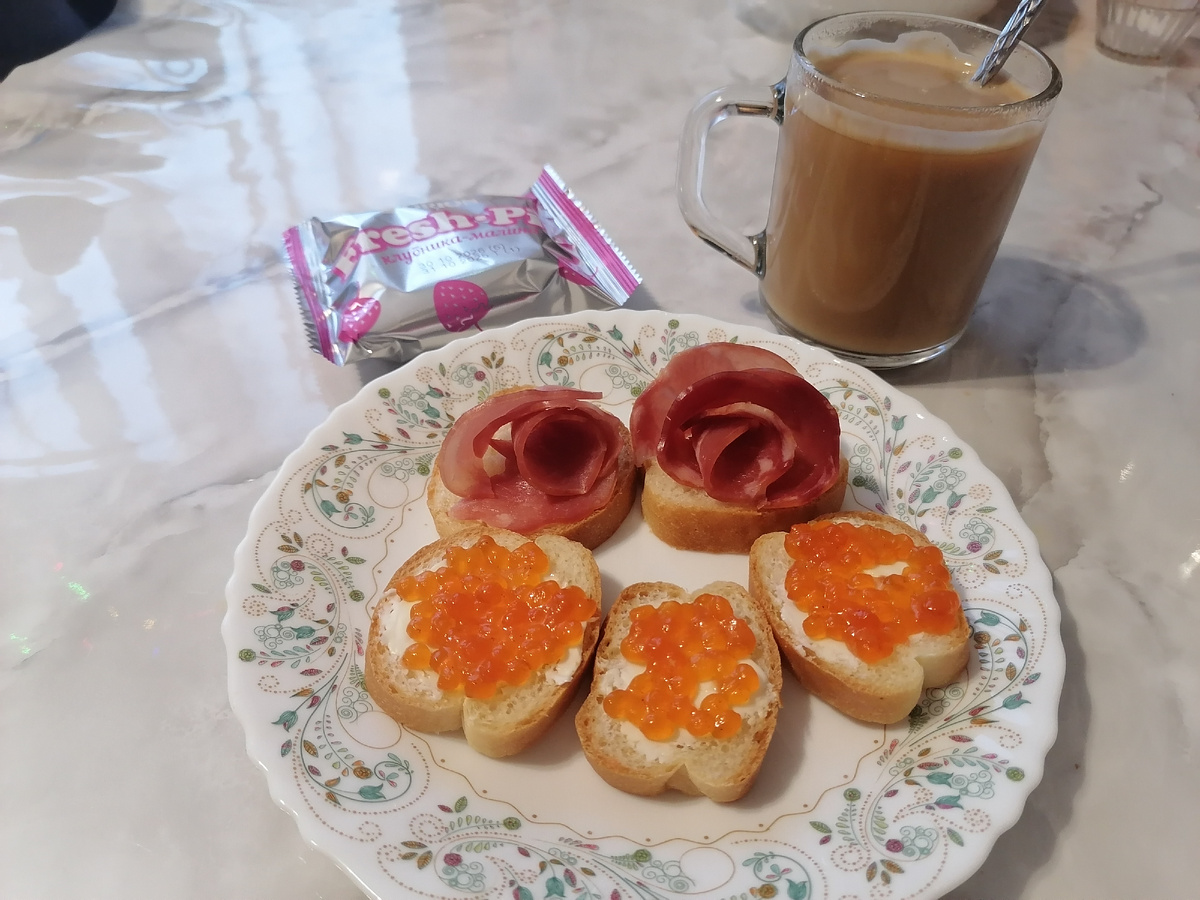 Новогодний завтрак 