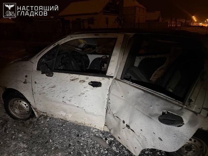 Последствия удара ВСУ по Белгородской области. Фото © Telegram / Настоящий Гладков