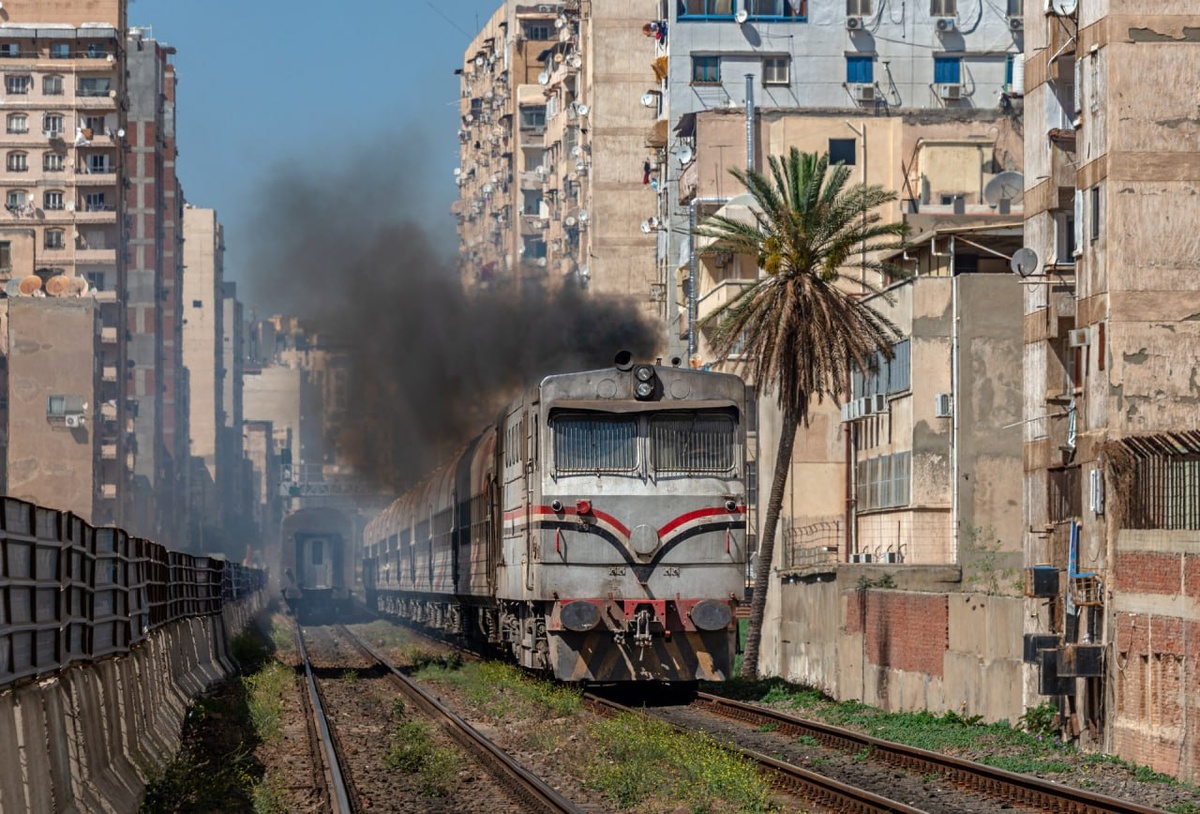  Подлежащий модернизации магистральный тепловоз египетской ENR. Источник: PrikarpatskiyPartizan/Trainspo